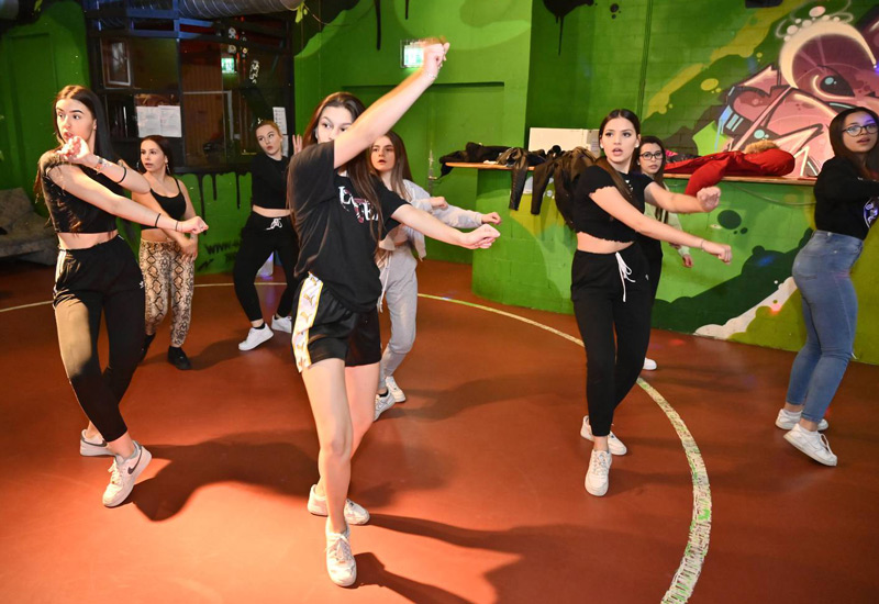Tanzgruppe „No Limit“ aus Grenchen Jugendprojektwettbewerb